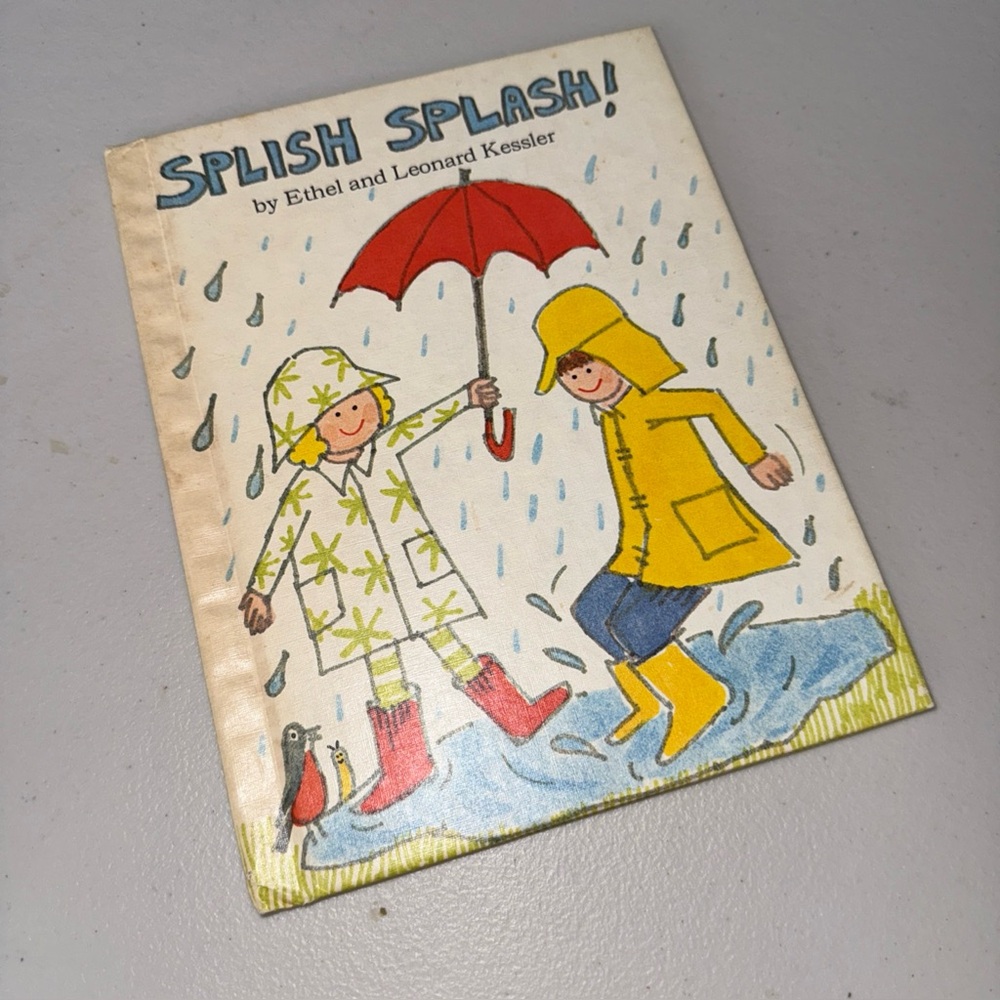 Splish Splash! By Ethel & Leonard Kessler - Parents Magazine Press Vintage 1973